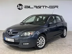 Grå Begagnad 2008 Mazda 3 Inclusive Halvkombi | 66 900 kr (Dyr)