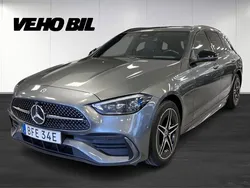 Grå Begagnad 2022 Mercedes C300e AMG line Kombi | 429 000 kr (Lite dyr)