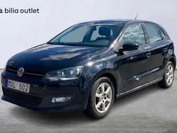 Svart Begagnad 2012 VW Polo Sedan | 49 900 kr (Marknadspris)