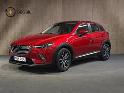 Röd Begagnad 2018 Mazda CX-3 SUV | 198 400 kr (Lite dyr)