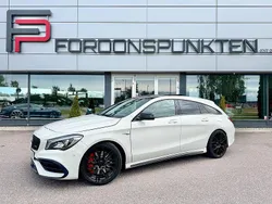 Vit Begagnad 2016 Mercedes CLA45 AMG Shooting Brake AMG Kombi | 339 000 kr (Dyr)