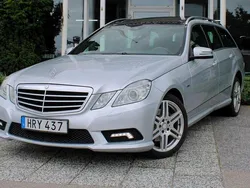 Silver Begagnad 2011 Mercedes E220 AMG Kombi | 147 900 kr (Marknadspris)