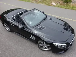Svart Begagnad 2017 Mercedes SL400 AMG Cab | 575 000 kr