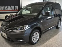 Svart (svartmetallic metallic) Begagnad 2020 VW Caddy Minibuss | 180 000 kr (Lite dyr)