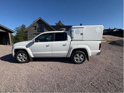 Vit Begagnad 2018 VW Amarok Highline Pickup | 270 000 kr (Superpris)