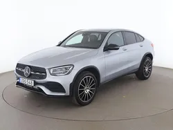 Silver Begagnad 2021 Mercedes GLC300e AMG line Sportkupé | 486 000 kr (Bra pris)