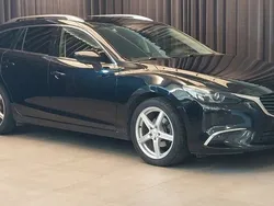 Svart Begagnad 2014 Mazda 6 Optimum Kombi | 149 500 kr (Lite dyr)