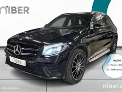Svart Begagnad 2018 Mercedes GLC220 AMG SUV | 319 900 kr (Dyr)