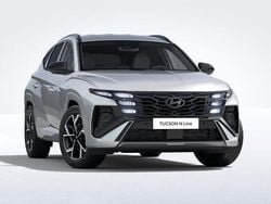 Shimmering silver metallic Ny 2025 Hyundai Tucson N Line SUV | 444 800 kr (Marknadspris)