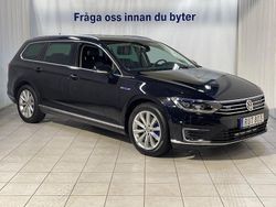 Svart Begagnad 2016 VW Passat GTE Kombi | 164 000 kr (Lite dyr)