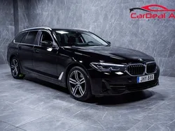 Svart Begagnad 2021 BMW 520 Kombi | 279 800 kr (Superpris)