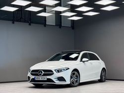Vit Begagnad 2021 Mercedes A200 AMG Halvkombi | 309 900 kr (Dyr)