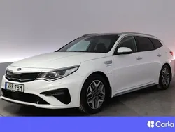 Vit Begagnad 2018 Kia Optima Hybrid 2 Sedan | 211 900 kr (Marknadspris)
