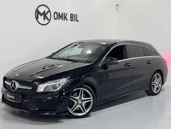 Svart Begagnad 2016 Mercedes CLA220 Shooting Brake AMG Kombi | 219 900 kr (Marknadspris)