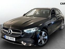 Svart (black) Begagnad 2022 Mercedes C300e Kombi | 399 900 kr (Lite dyr)