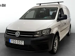 Vit (candyvit) Begagnad 2018 VW Caddy Maxi Minibuss | 199 900 kr (Bra pris)
