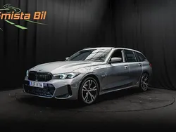 Grå Begagnad 2022 BMW 330e M Sport Kombi | 414 600 kr (Dyr)