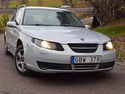 Ljusgrå (grå) Begagnad 2008 Saab 9-5 Kombi | 37 000 kr