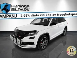 Vit Begagnad 2019 Skoda Kodiaq RS SUV | 339 900 kr (Lite dyr)