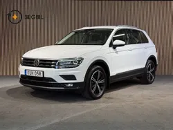 Vit Begagnad 2020 VW Tiguan SUV | 297 400 kr (Bra pris)