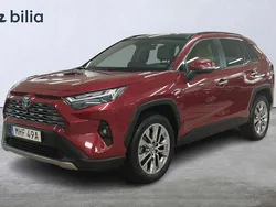 Röd Begagnad 2023 Toyota RAV4 Hybrid Executive SUV | 399 000 kr (Bra pris)