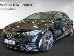 Svart Begagnad 2024 Mercedes EQE350 Sedan | 669 000 kr (Superpris)