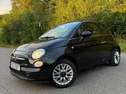 Svart Begagnad 2015 Fiat 500C Lounge Cab | 89 900 kr (Marknadspris)