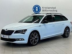 Vit Begagnad 2017 Skoda Superb SportLine Kombi | 229 900 kr (Marknadspris)
