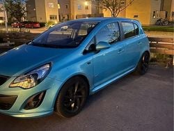 Blå Begagnad 2012 Opel Corsa Enjoy Halvkombi | 49 500 kr (Lite dyr)