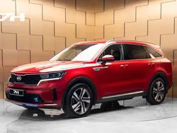 Röd Begagnad 2021 Kia Sorento Advance SUV | 419 000 kr (Bra pris)