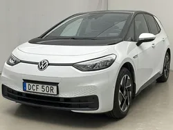 Vit Begagnad 2022 VW ID.3 Pro Halvkombi | 250 000 kr