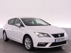 Vit Begagnad 2019 Seat Leon Style Halvkombi | 159 000 kr (Marknadspris)