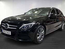 Svart Begagnad 2018 Mercedes C180 Avantgarde Kombi | 204 900 kr (Marknadspris)