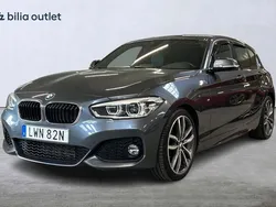 Grå Begagnad 2019 BMW 118 M Sport Halvkombi | 189 900 kr (Bra pris)