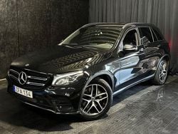 Svart Begagnad 2018 Mercedes GLC220 SUV | 249 500 kr (Marknadspris)