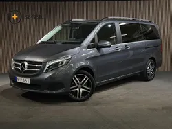 Grå Begagnad 2018 Mercedes V220 Avantgarde Minibuss | 485 000 kr (Lite dyr)