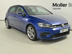 Blå Begagnad 2018 VW Golf VII R-line Kombi | 187 000 kr (Marknadspris)
