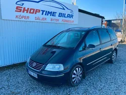 Mörkblå (blå) Begagnad 2009 VW Sharan Minibuss | 29 900 kr