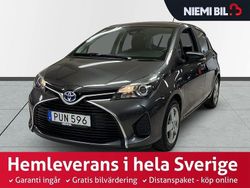 Mörkgrå Begagnad 2016 Toyota Yaris Hybrid Active Halvkombi | 159 900 kr (Marknadspris)