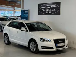 Vit Begagnad 2013 Audi A3 Attraction Halvkombi | 84 900 kr (Marknadspris)
