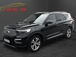 Svart Begagnad 2020 Ford Explorer Platinum SUV | 499 000 kr (Dyr)