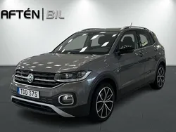Grå Begagnad 2020 VW T-Cross GT SUV | 218 900 kr (Marknadspris)