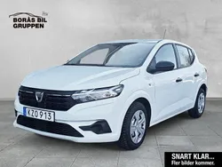 Vit Begagnad 2022 Dacia Sandero Essentiel Halvkombi | 129 000 kr (Marknadspris)