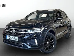 Svart Begagnad 2022 VW T-Roc R-line SUV | 329 800 kr (Dyr)