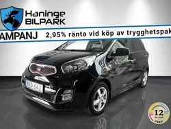 Svart Begagnad 2014 Kia Picanto Sport Halvkombi | 59 900 kr (Marknadspris)