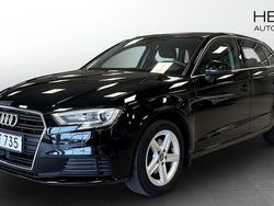 Svart (black) Begagnad 2018 Audi A3 Sportback Proline Halvkombi | 154 900 kr (Marknadspris)