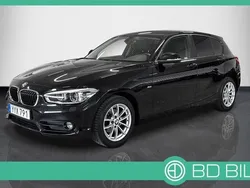 Svart Begagnad 2017 BMW 116 Sport Line Halvkombi | 189 900 kr (Marknadspris)
