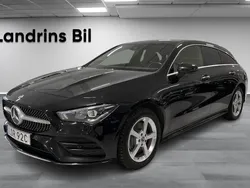 Svart Begagnad 2021 Mercedes CLA250e Shooting Brake AMG line Kombi | 329 900 kr (Bra pris)