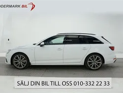 Vit Begagnad 2018 Audi A4 S-Line Kombi | 334 800 kr