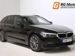 Svart Begagnad 2018 BMW 520 Sport Line Kombi | 219 700 kr (Lite dyr)